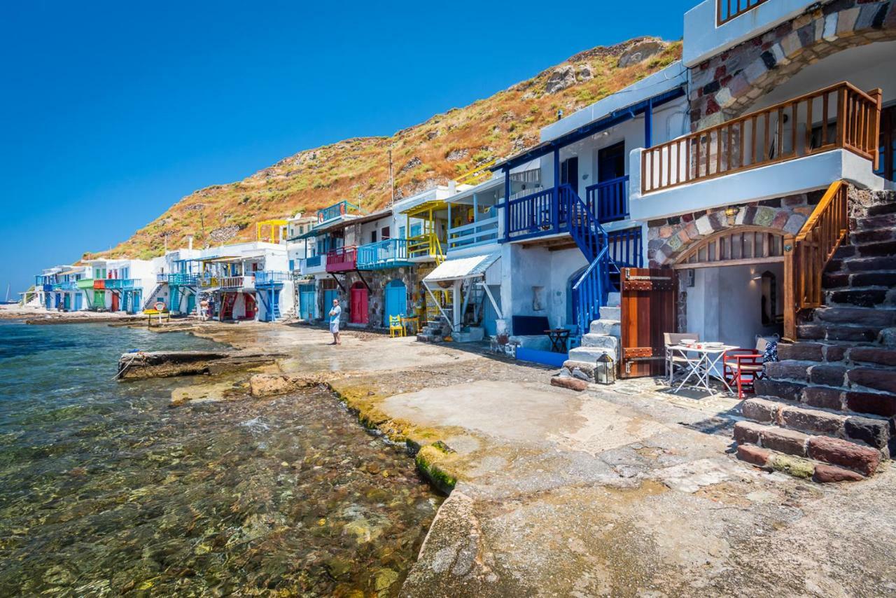 Neosikos Amazing Beach House In Milos Island Βίλα Klima  Εξωτερικό φωτογραφία